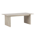 Ruokapöytä (ruostumaton teräs)