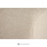 Rapallo-kulmasohva - Beige kangas / Vasen