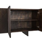 Dark brown chests of drawers (louis)
