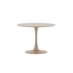 Круглый обеденный стол бежевый (glade)