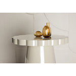 Side table beige (curly) ⌀45