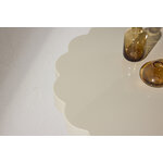 Side table beige (curly) ⌀45