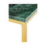 Журнальный столик из зеленого мрамора (alys)