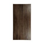 Dark brown solid wood dining table oscar (anderson)