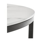 Kafijas galdiņš marmora imitācijai (antigva)