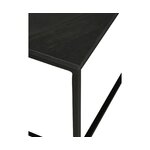 Black marble coffee table (alys)