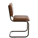 Кожаное дизайнерское кресло модерн (джолипа) с косметическими изъянами., образец зала