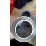Design storage jar eating rabbit (dbkd) with cosmetic flaws.
