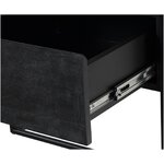 Juodas naktinis stalas (Theodor)