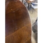 Стол обеденный овальный овальный из дерева манго темно-коричневый (Андерсон) 203х97 с косметическими дефектами