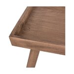 Rudas kavos staliukas loganas (safavieh) nepažeistas, dėžutėje