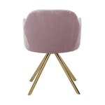 Purple swivel chair (lola)