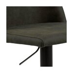 Black bar stool avanja (actona)