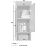(2/3) gray sink cabinet (runner)