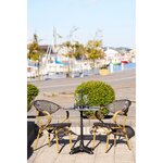 Marmorinen bistropöytä (House Nordic) 60x60x73cm