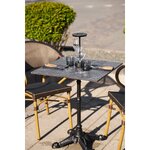 Marmorinen bistropöytä (House Nordic) 60x60x73cm