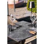 Marmorinen bistropöytä (House Nordic) 60x60x73cm