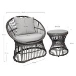 Saly Garden Furniture Set (House Nordic) (copy)