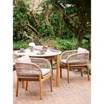 Terracina dārza mēbeļu komplekts (House Nordic)