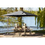 Musta Baza-aurinkovarjo (House Nordic) 295x295cm