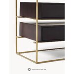 Brown Design Chest of Drawers (Lyle)