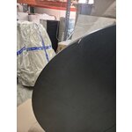 Must Ümmargune Pikendatav Söögilaud (Bennet) 115x115-215