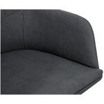 Gray swivel chair (lola)