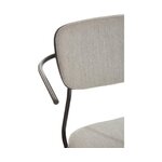Gray-black chair pavia (unico milano)