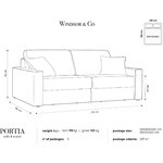 Sofa bed portia (besolux)