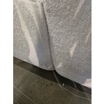 Balts modulārs stūra dīvāns (Sofija)