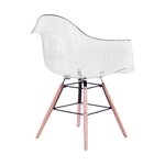 Design-tuoli ada (sit möbel), jossa kauneusvirhe