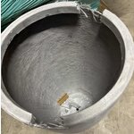 Цементный цветочный горшок (bizzotto)