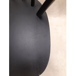 Gumijas koka melns krēsls (Jella &amp; Jorg)