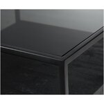 Juodas naktinis stalas (Theodor)