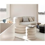 Light beige design sofa (solomon)