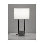 Design table lamp (pipero) with beauty flaws, sample of the hall