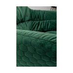 Зеленый дизайнерский бархатный стул colmar (грубый дизайн) целиком, в коробке