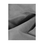 Gray velvet armchair (moby)