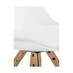 Balta-ruda kėdė max (Jella &amp; Jorg)
