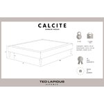 Bed frame calcite (bench &amp; berg)