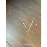 Коричневый круглый обеденный стол (Пол) D=100