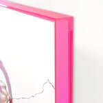 Roosa Akrüülist Raamiga Maal New Age Pink 1 (Malerifabrikken) 100X100