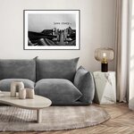 Musta Raamiga Seinapilt Vintage Love Story (Malerifabrikken) 40X30