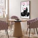 Настенная картина от кутюр 10 в черной рамке (malerifabrikken)
