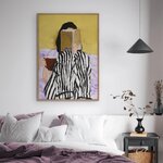 Skaitymas juodais rėmeliais (Malerifabrikken) 70x100