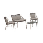 Rudas sodo baldų komplektas (Zakynthos)