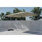 Smėlio spalvos skėtis nuo saulės (Ita) Ø294 cm