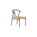 Juoda valgomojo kėdė (Alfons)