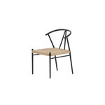 Juoda valgomojo kėdė (Alfons)