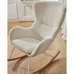 White rocking chair (vania) kave home